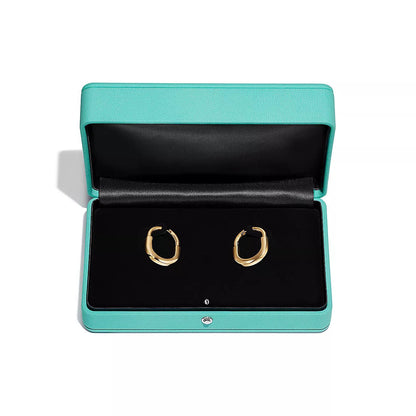 [Glow Muse ]LOCK MEDIUM EARRINGS