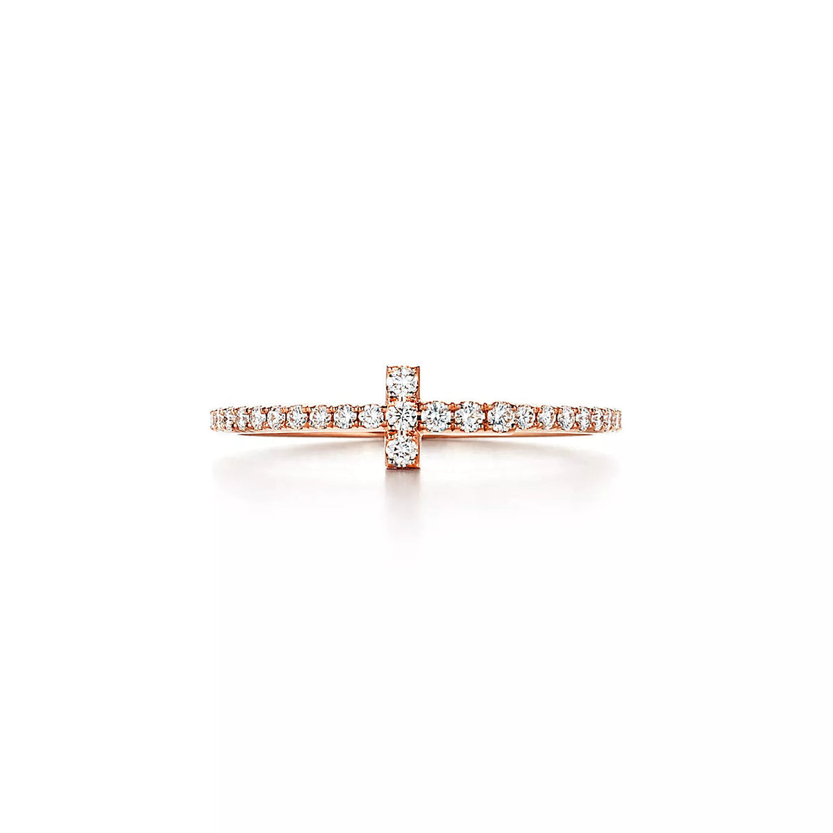 [Glow Muse ]T RING DIAMOND PINK GOLD