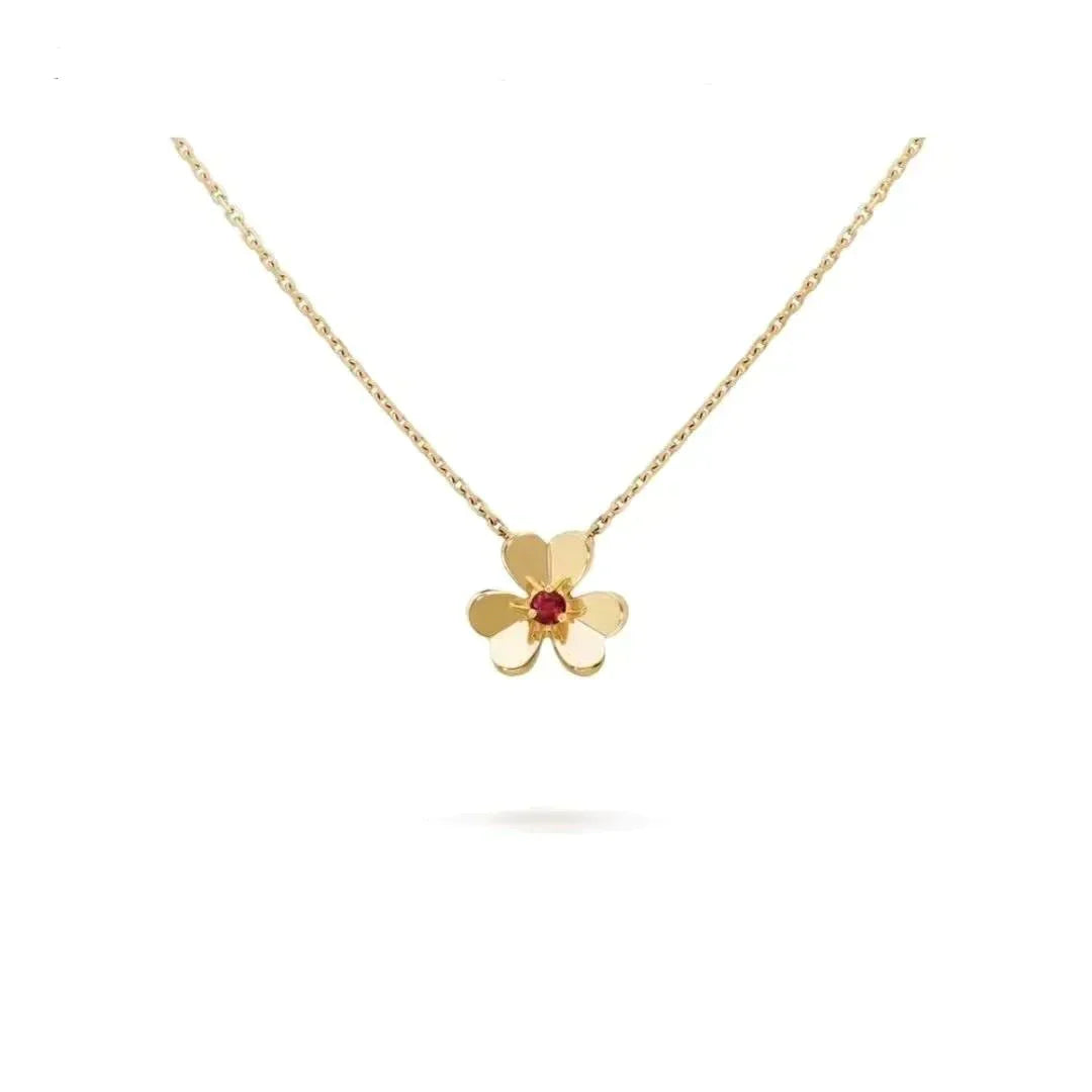 [Glow Muse]FRIVOLE GOLD FLOWER NECKLACE