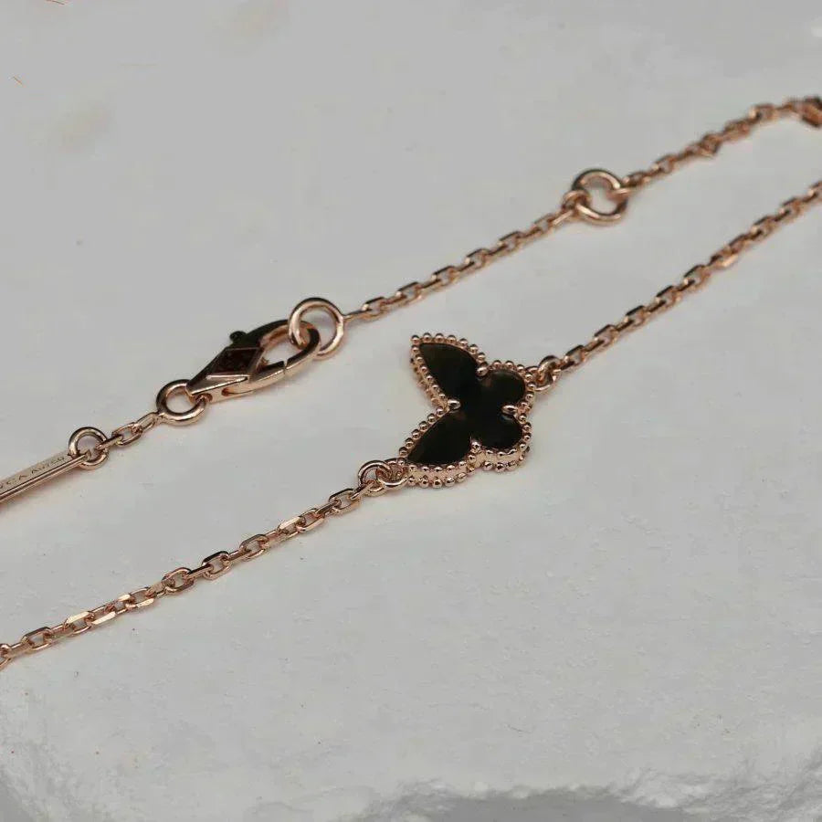 [Glow Muse]BUTTERFLY ONYX  BUTTERFLY BRACELET