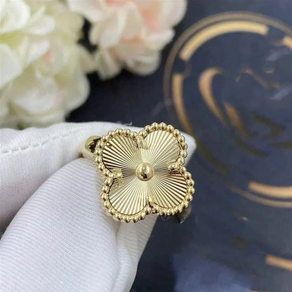 [Glow Muse]CLOVER GOLD RING
