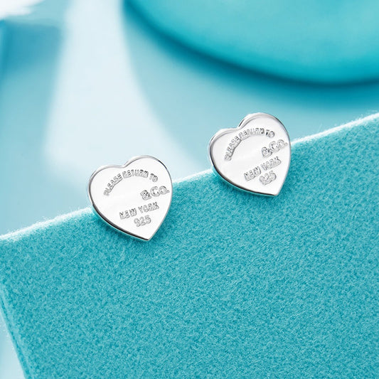 [Glow Muse ]RETURN TO TIF LOVE SILVER EARRINGS