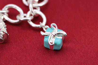 [Glow Muse ]CHRISTMAS SILVER BRACELET