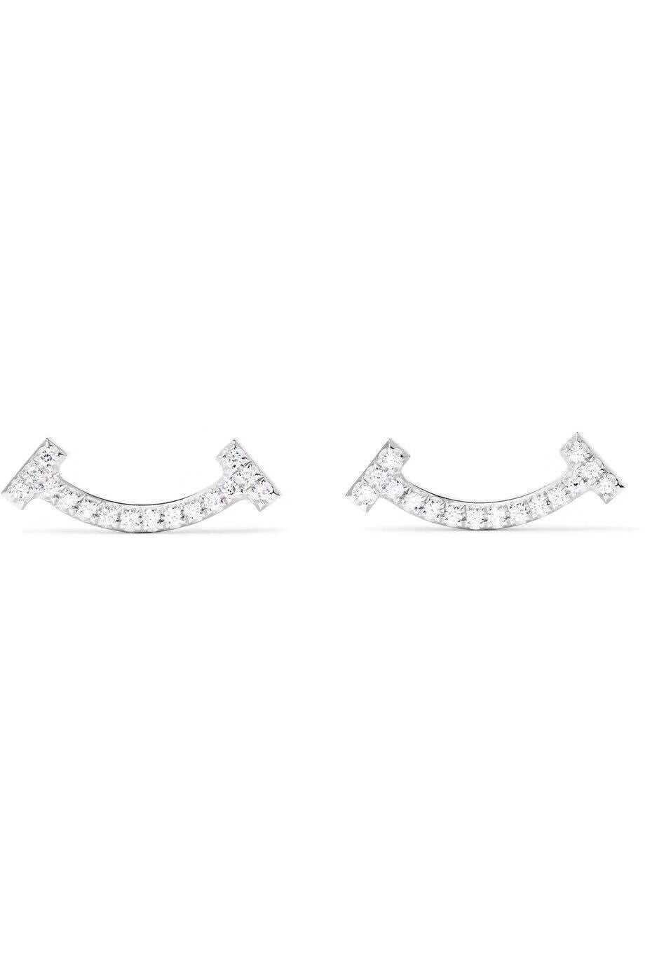 [Glow Muse ]SMILE DIAMOND EARRINGS